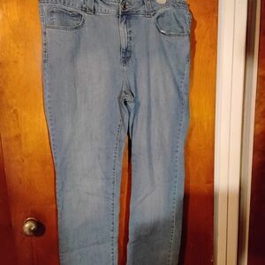 Lee Women's Straight Leg Blue Jeans